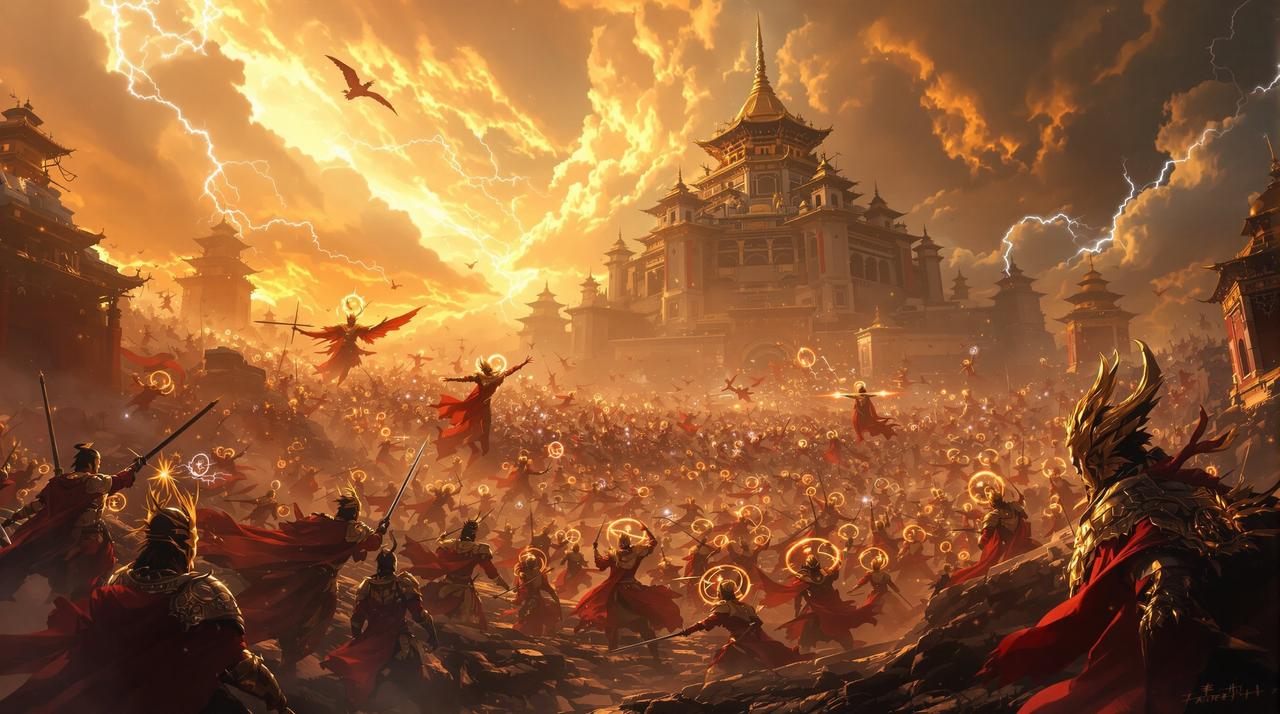 封神第一部：朝歌风云，神话类型影视视频封面 - 高清电视